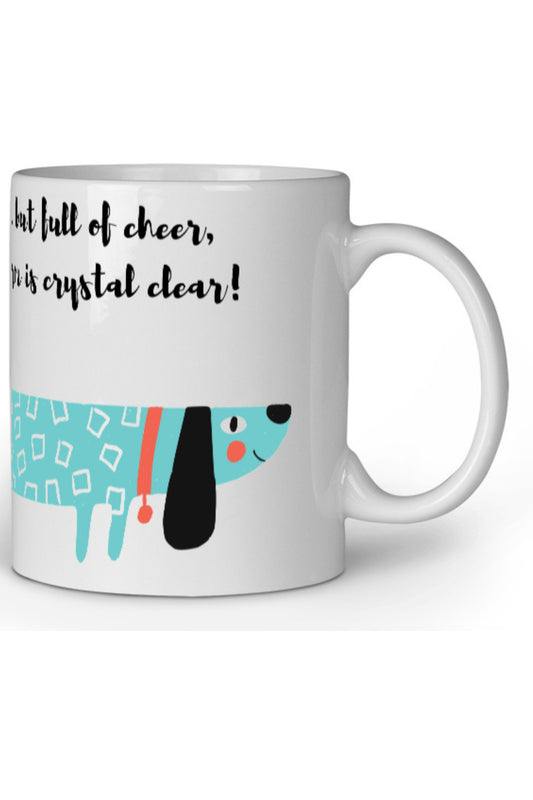 330 ml Coffee Mug - Dachshund Charm (6 colours)