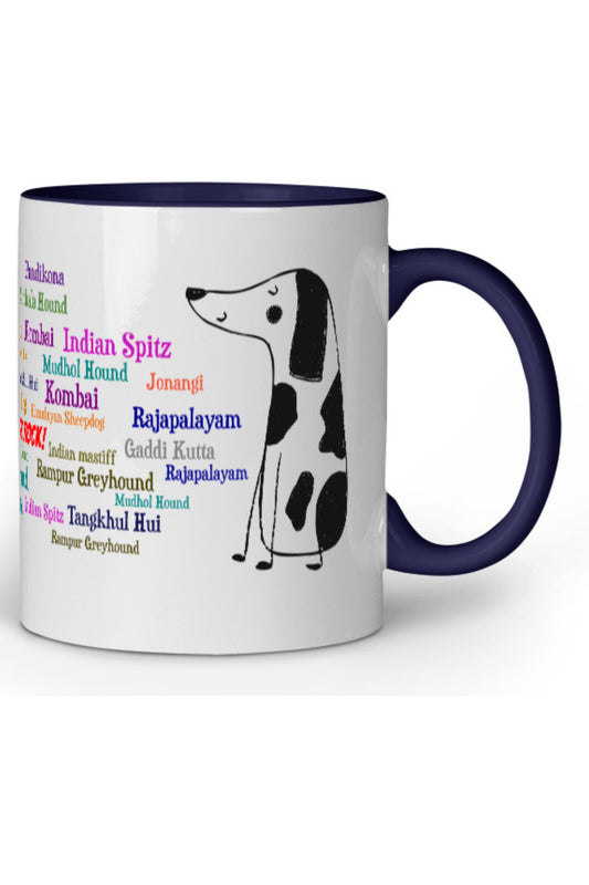 330 ml Coffee Mug - Desi Dogs Rock! (7 colours)