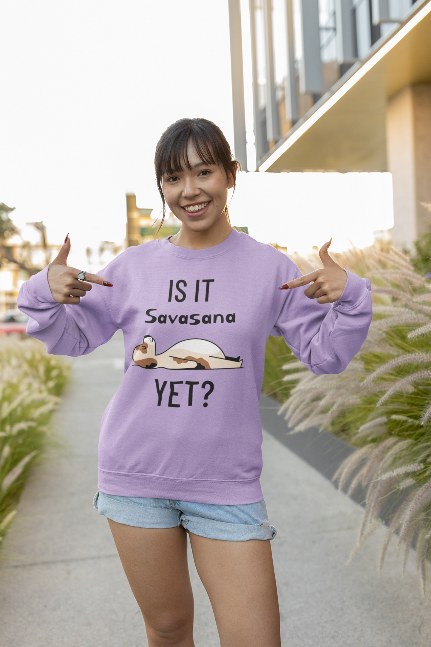 Sweatshirt - Savasana Yoga (7 colours x 6 sizes)