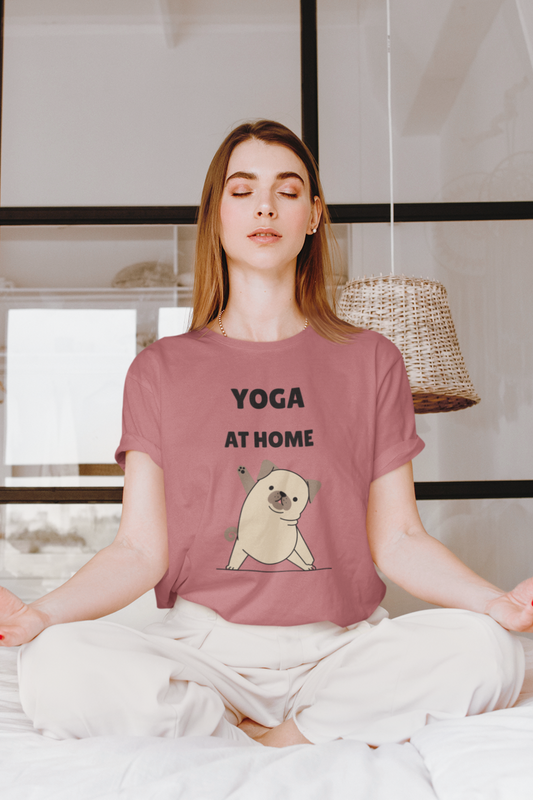 Oversized T-Shirt - Yoga at Home (5 colors, 5 sizes)