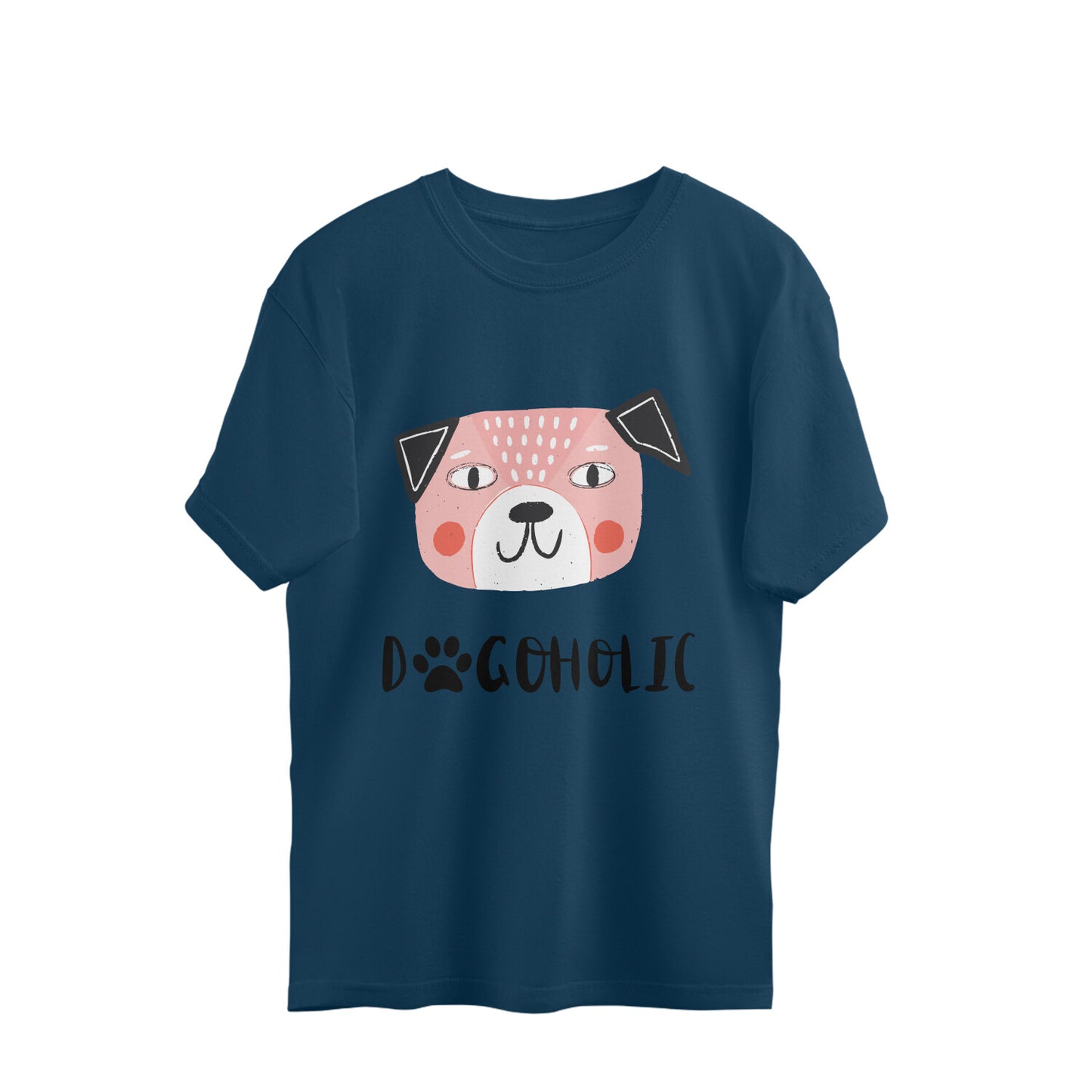 Oversized T-Shirt - Dogoholic (5 colors, 5 sizes)