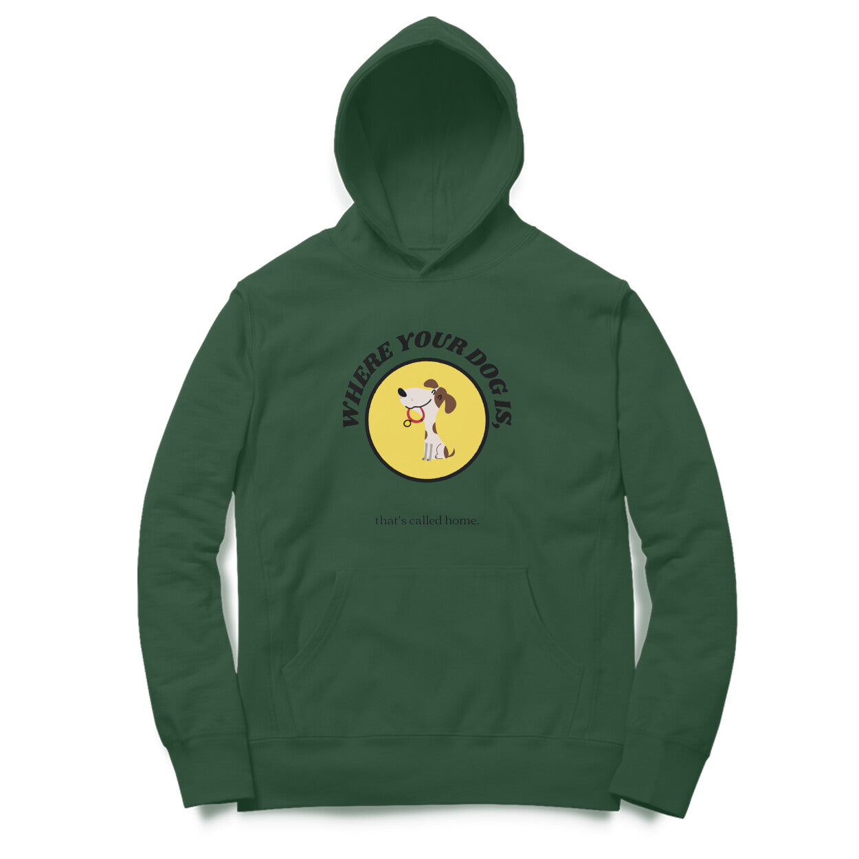 Regular Fit Hoodie - Where your Dog is (5 colours x 6 sizes)