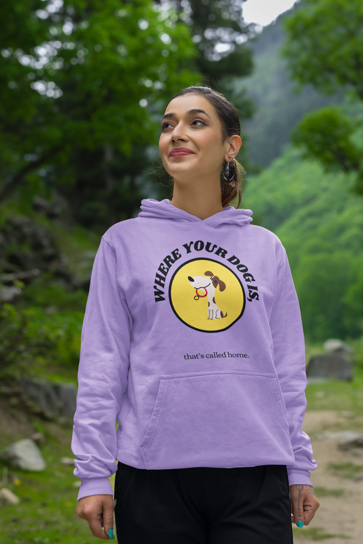 Regular Fit Hoodie - Where your Dog is (5 colours x 6 sizes)